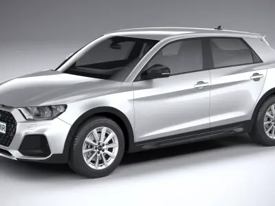 Audi A1 Basic 2024 3D model