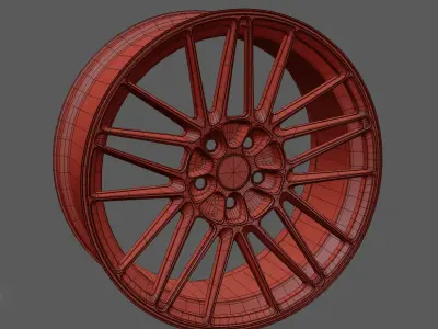 Forged VL7 Low-poly 3D model