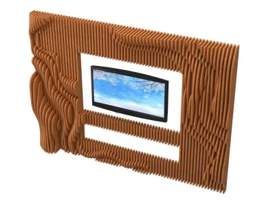 Parametric TV 3D model 08 3D model
