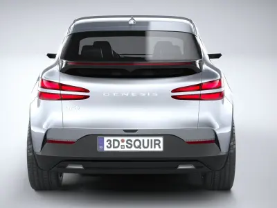 Genesis GV60 2022 3D model