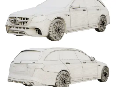 Mercedes-AMG E63 S Wagon 3D model