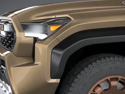 Toyota Tacoma Trailhunter 2024 3D model