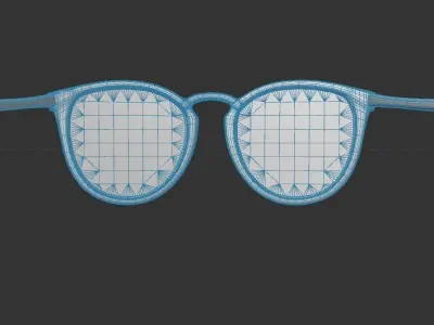 Luxury Sunglasses 3D model 3  3D model