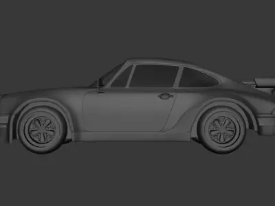 Porsche 911 Turbo 930  3D model