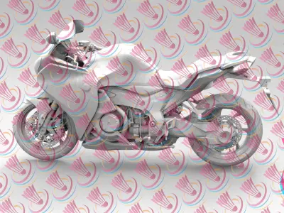 HONDA CRF FOR 3D PRINTING 3D model