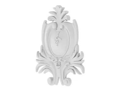 Cartouche Ornament 001 3D model