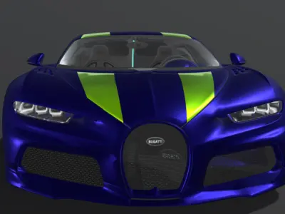 bugatti-chiron-super-sport-sapphire 3D model