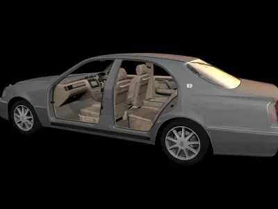 Toyota Majesta 170 3D model