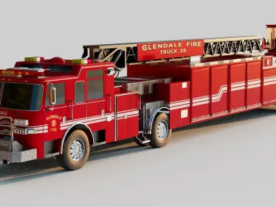 Arrow XT Ascendant 107 Heavy-Duty Tractor 3D model