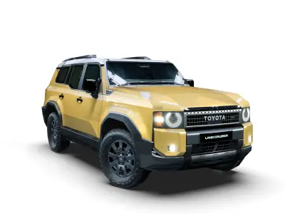 Land Cruiser 2025 Low-poly 3D model
