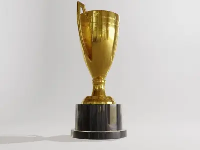 competition trophy cup 3D model