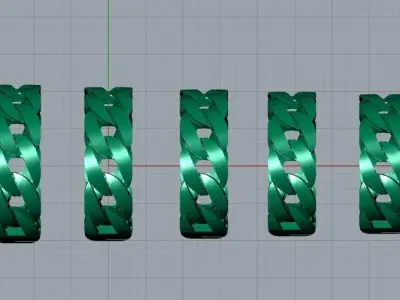 Gold Ring Cartier Ring stl 3dm 3dprintmodel 3D print model