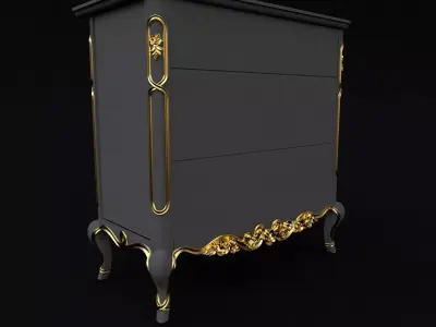 nightstand for bedroom 3D model