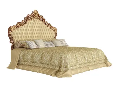 LUXURY DOUBLE BED  3D model