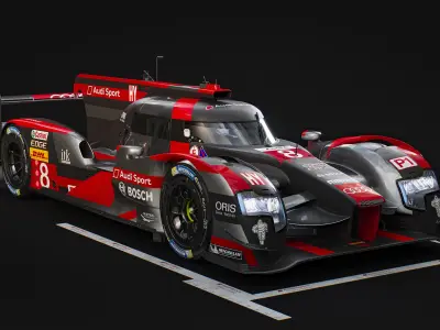 Audi R18 3D model