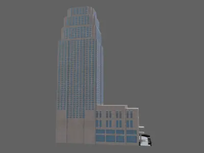 Building 01 3D model