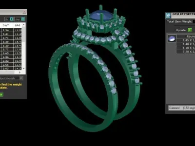 ring code 40 3D print model