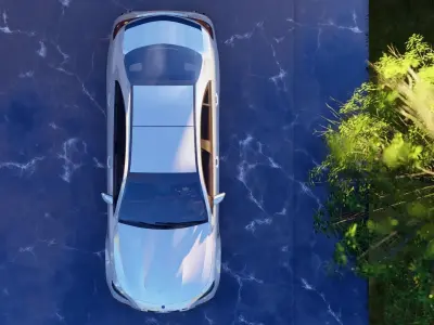 Mercedes E63 Amg Sedan 2021 3D model