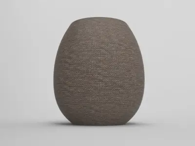 Egy Pouf Low-poly 3D model