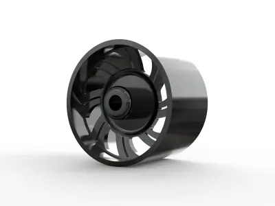 corleone Rear capone dually wheel  Free 3D print model