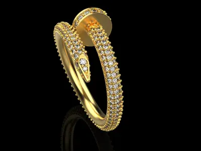 Nail Ring 29273 3D print model