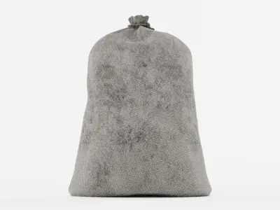 Sack 1 Low-poly 3D model