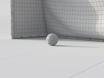 Soccer Gates 3D model