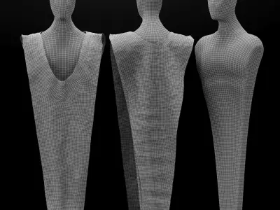 Sculpture of the army 3D model