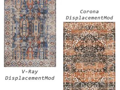 Rugs No 611 Low-poly 3D model