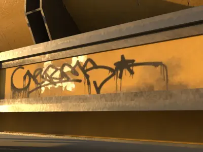  tank car Free low-poly 3D model