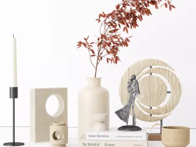 Decorative Set 10 3D model order