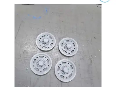 GMC Super Van Wheel 3D print model
