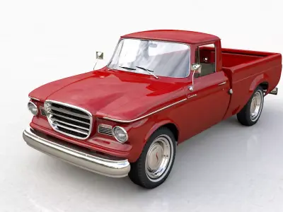 STUDEBAKER CHAMP 1964 3D model