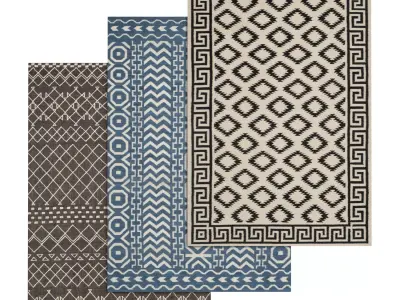 Rug Set 2088 3D model