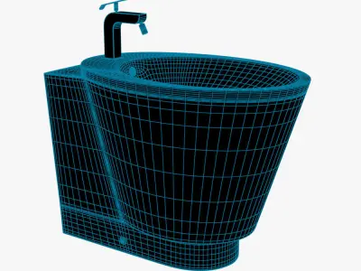 Bidet Wish 3D model
