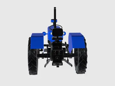 Tractor 3D model 3D model