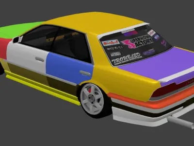 1990 Nissan Laurel 3D model
