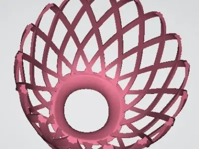 Lamp for table or ceiling bulb Free 3D print model