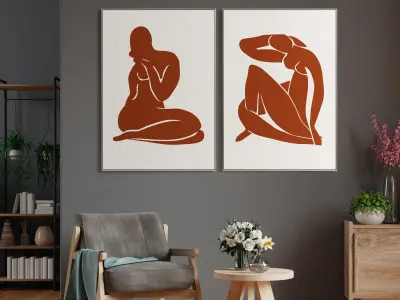 Photo Frame 183 Low-poly 3D model