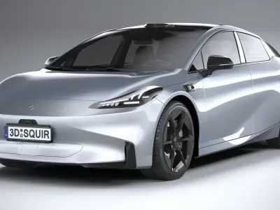 GAC AION Hyper GT 2024 3D model