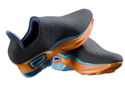 Sneaker shoes 3d Model 3D model