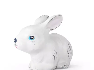 Rabbit - garden decoration 3D model