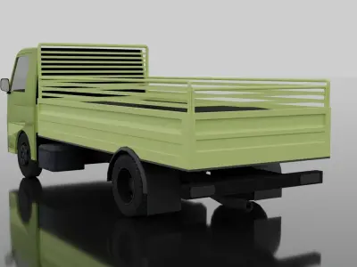 Indian Mini truck  3D model