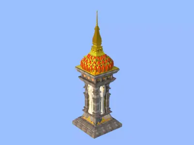 3D Model of Southeast Asian 3D model purchase