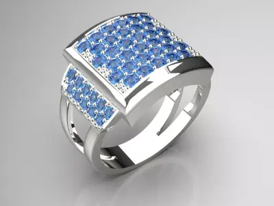 man ring mr0209 3D print model