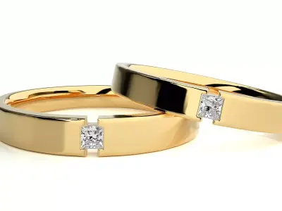 Wedding Band - 9162 3D print model