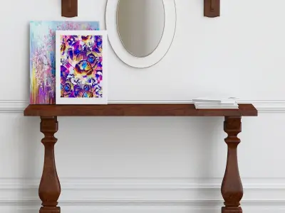 chest of drawers Collection 17 Pieces 3d model 3D model