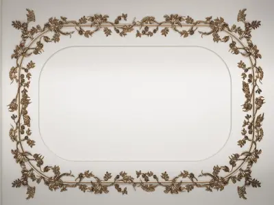 Decorative Ceiling 3D model