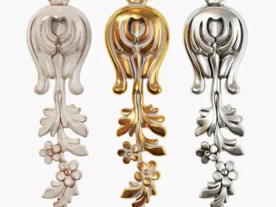 Classic carved 193 3D model