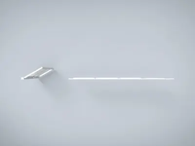 door window glass 3D model